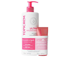 Topicrem Uh Body Milk 500ml & Gentle Exfoliant 3-in-1 Pack 2 Pcs