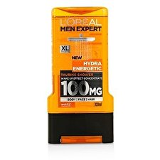 L'Oreal Men Expert Shower Gel - Hydra Energetic (For Body, Face & Hair) 300ml/10.1oz