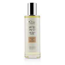 The Organic Pharmacy Sweet Vanilla Dry Oil - Multi-use For Face, Body & Hair 100ml/3.4oz