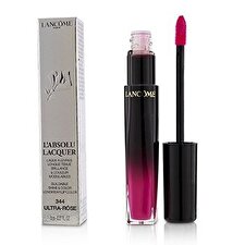 Lancome L'Absolu Lacquer Buildable Shine & Color Longwear Lip Color - # 344 Ultra Rose 8ml/0.27oz