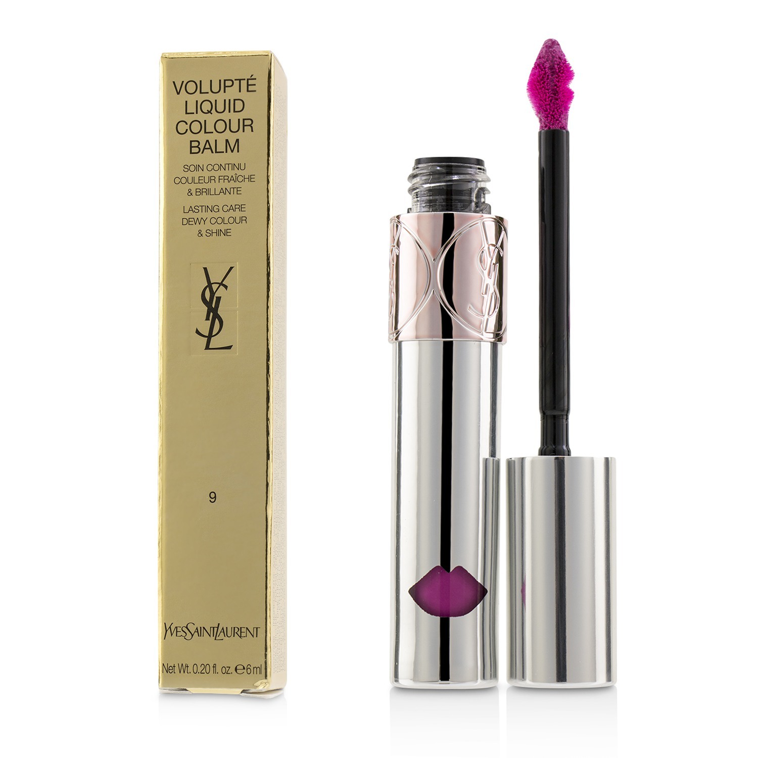 Yves Saint Laurent Volupte Liquid Colour Balm Strip Me Fuchsia 6ml