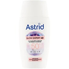 Astrid Glow Expert 4d Spf 50 - Pleťový Fluid Proti Tmavým Skvrnám A Vráskám 50ml