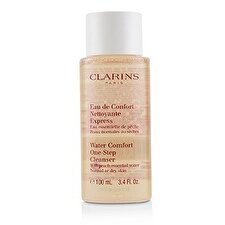 Clarins Water Comfort One-Step Cleanser With Peach Essential Water - For Normal or Dry Skin 100ml/3.4oz