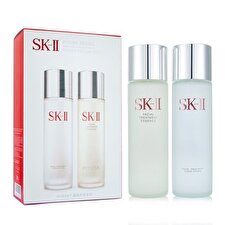 SK II Pitera Deluxe Set: Facial Treatment Clear Lotion 230ml + Facial Treatment Essence 230ml 09125 2x230ml/7.77oz