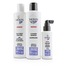 Nioxin 3D Care System Kit 5 - For Chemically Treated Hair, Light Thinning 3pcs