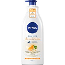 Nivea Orange Flower & Avocado Body Milk - Hydratační Tělové Mléko 500ml