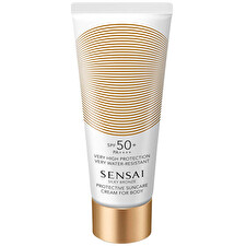 Sensai Silky Bronze Protective Suncare Cream For Body Spf50+ 150ml