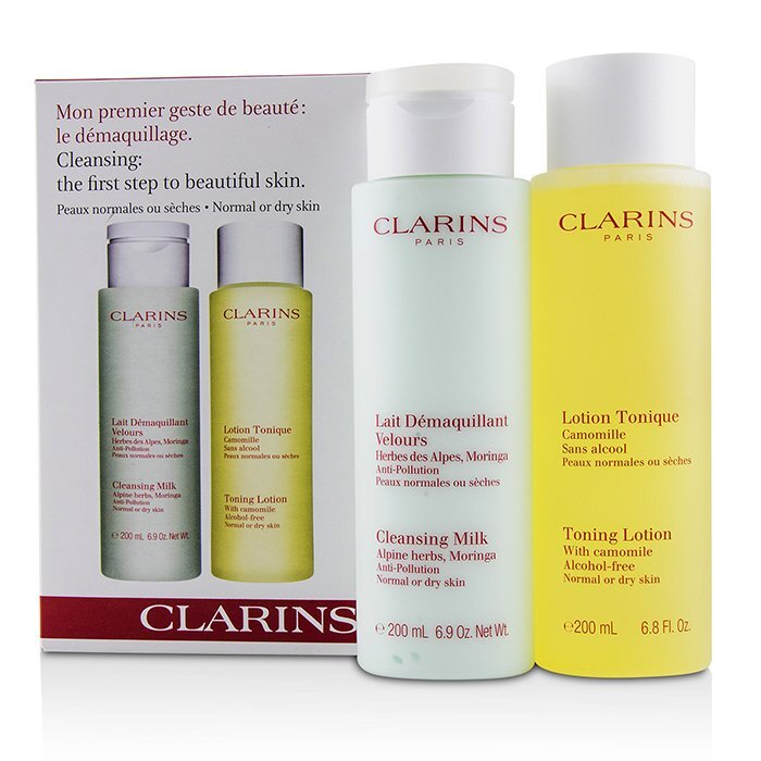 Clarins Cleansing Duo (Normal or Dry Skin) AntiPollution Cleansing