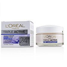 L'Oreal Triple Active Hydrating Night Cream 24H Hydration - For All Skin Types 50ml/1.7oz