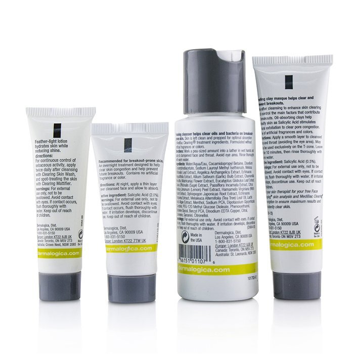 Dermalogica MediBac Clearing Skin Kit Clearing Skin Wash + Sebum