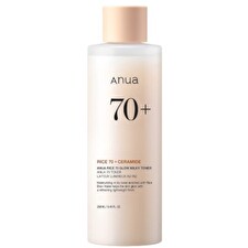 Anua Rice 70 & Ceramide Glow Milky Toner - Rozjasňující Pleťový Toner S Rýžovým Extraktem 250ml