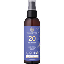 Lykkegaard Sun Body Oil Spf 20 - Suntan Oil 145ml