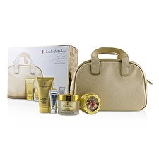 Elizabeth Arden Ceramide Lift & Firm Youth Restoring Collection: Day Cream SPF 30+Ceramide Capsules+Cream Cleanser+Skin Renewal Booster+Bag 4pcs+1bag