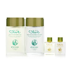 3W Clinic Olive For Man Set: 2x Fresh Skin, 2x Fresh Emulsion 4pcs