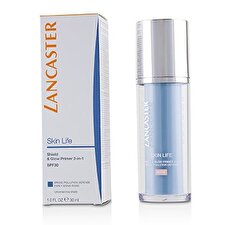 Lancaster Skin Life Shield & Glow Primer 2-in-1 SPF 30 - Universal Rosy Shade 30ml/1oz