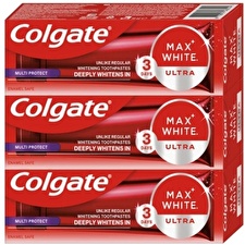 Colgate Toothpaste Max White Ultra Protect Trio 3x 50ml