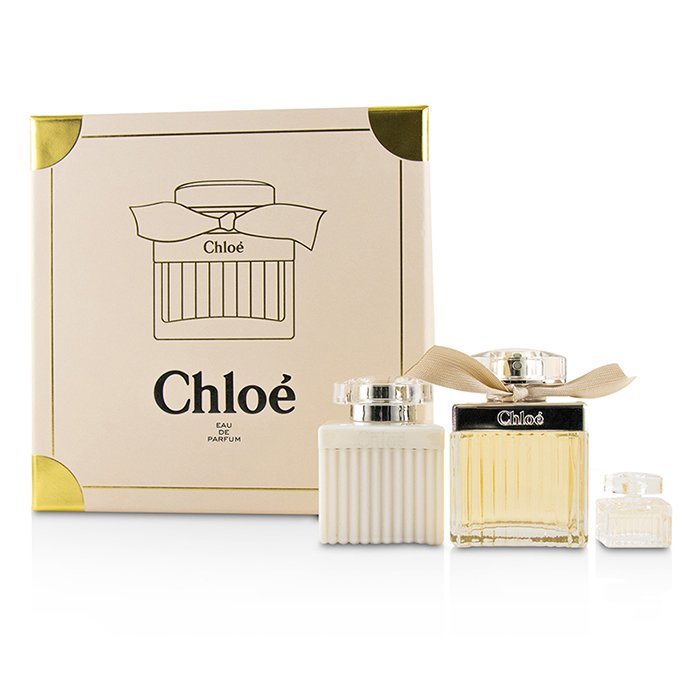 Chloe Coffret Eau De Parfum Spray 75ml + Perfumed Body Lotion 100ml