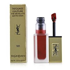 Yves Saint Laurent Tatouage Couture The Metallics - # 101 Chrome Red Clash 6ml/0.2oz