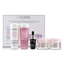 Lancome Your Hydration & Softness Discovery Kit: Confort Galatee+Confort Tonique+Genifique Concentrate+Hydra Zen Cream+Hydra Zen Mask 5pcs