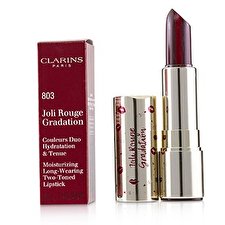 Clarins Joli Rouge Gradation Lipstick (Moisturizing Long Wearing Two Toned Lipstick) - # 803 Plum Gradation 3.5g/0.1oz