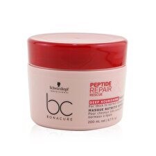 Schwarzkopf BC Bonacure Peptide Repair Rescue Deep Nourishing Treatment (For Thick to Normal Damaged Hair) 200ml/6.7oz