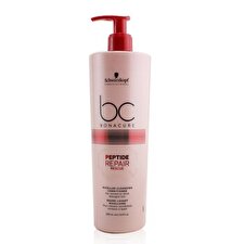 Schwarzkopf BC Bonacure Peptide Repair Rescue Micellar Cleansing Conditioner (For Normal to Thick Damaged Hair) 500ml/16.9oz