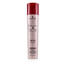 Schwarzkopf BC Bonacure Peptide Repair Rescue Deep Nourishing Micellar Shampoo (For Thick to Normal Damaged Hair) 250ml/8.5oz