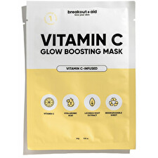 Breakout+aid C Glow Boosting Mask 34.0g