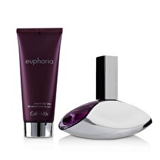 Calvin Klein Euphoria Coffret: Eau De Parfum Spray 100ml/3.4oz + Sensual Skin Lotion 100ml/3.4oz 2pcs