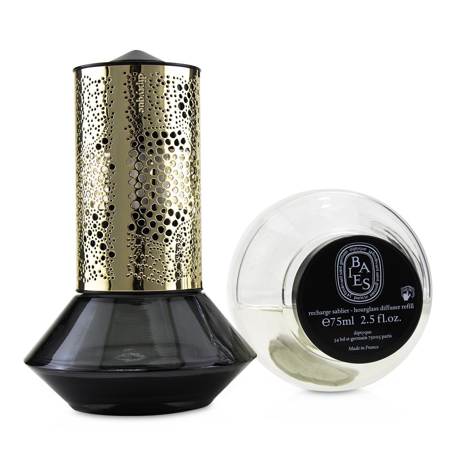アロマグッズ diptyque BAIES hourglass diffuser 75ml Diptyque Hourglass Diffuser - Baies (Berries) 75ml | Cosmetics Now