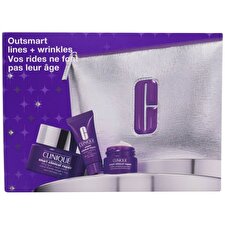 Clinique Smart Lift Value Set Smart Clinical Repair Lifting Face & Neck Cream 50ml /smart Clinical Repair Wrinkle Correcting Serum 10ml /smart Clinical Repair Wrinkle Correcting Eye Cream 5ml 65ml