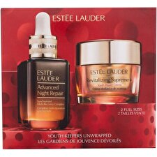 E.lauder Advanced Supreme Set Advanced Night Repair Serum 30ml /revitalizing Supreme+ Youth Power Creme 30ml 60ml