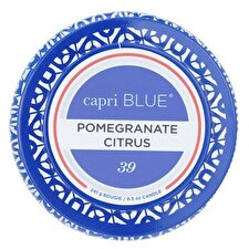 Capri Blue 蓝白花纹旅行铝罐装蜡烛 - Pomegranate Citrus 241g/8.5oz