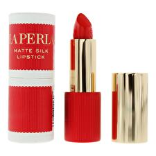 La Perla Matte Silk Matte Cream Lipstick 104 Tangelo Red 3.5 G