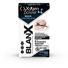 BlanX Oxygen Power Black Whitening Strips ( 10 Pcs )