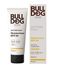 Bulldog Anytime Daily Moisturise Spf 30 - Hydratační Pleťový Krém Pro Muže 75ml