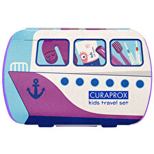 Curaprox Kids Travel Set (purple) - Travel Set