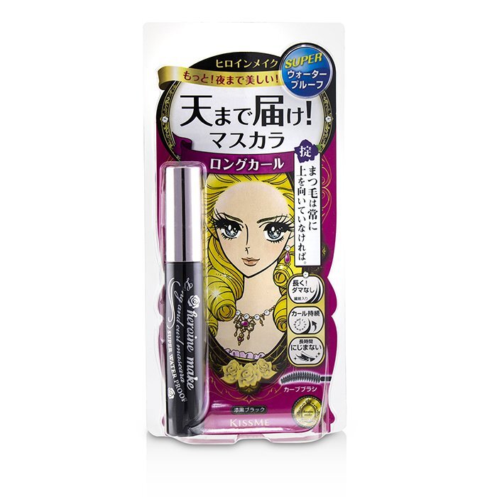 Kiss Me Heroine Make Long And Curl Mascara Super Waterproof 01 Black 6g Cosmetics Now Australia