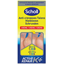 Scholl Active Repair K+ Cracked Heel Cream - Krém Na Paty 120ml