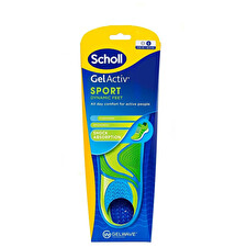 Scholl Gelactiv Sport Insole ( 1 Pár ) - Gelové Vložky Do Bot