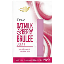 Dove Shower Bar Oat Milk ( Ovesné Mléko A Berry Bruleé ) - Krémová Tableta 141.0g
