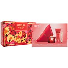 Guess Seductive Red Dárková Sada Eau De Toilette 75ml Tělové Mléko 100ml Miniaturka Eau De Toilette 15ml A Kosmetická Taštička 75ml