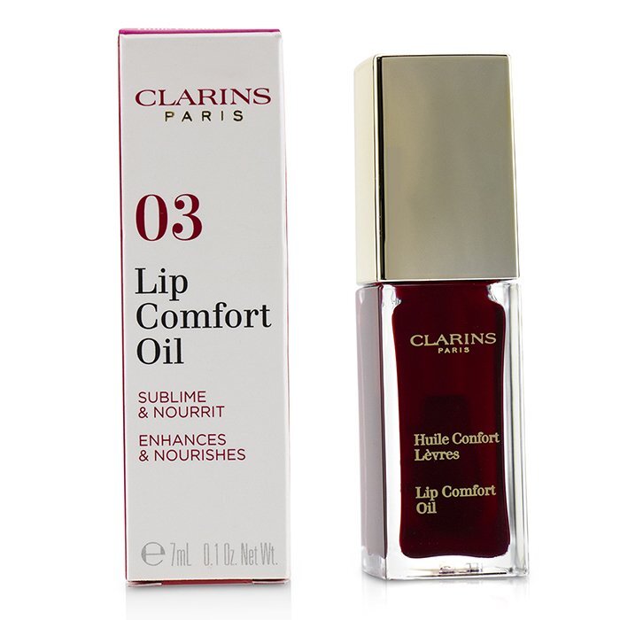 Lip Comfort Oil 03 7ml クラランス　中古　残量たくさんあり Lip Comfort Oil 03 7ml クラランス 中古 残量たくさんあり