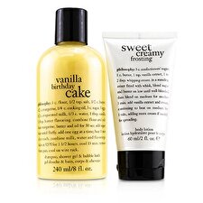 Philosophy Happy Birthday 2-Piece Vanilla Birthday Cake Set 60ml/2oz