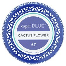 Capri Blue 蓝白花纹旅行铝罐装蜡烛 - Cactus Flower 241g/8.5oz