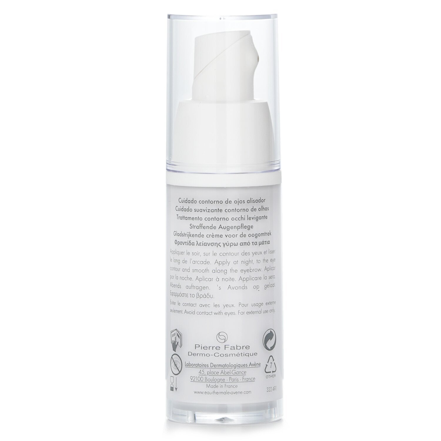 Avene AOxitive EYES Smoothing Eye Contour Cream 15ml Cosmetics Now