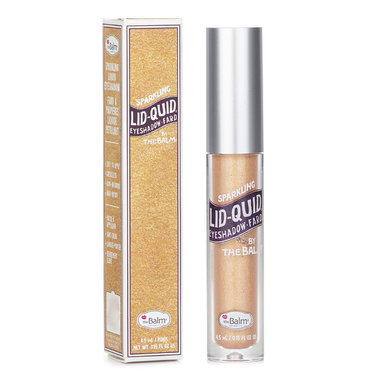 theBalm Sparkling Lid-Quid Eyeshadow - 6 Colors - Champagne - 4.5ml