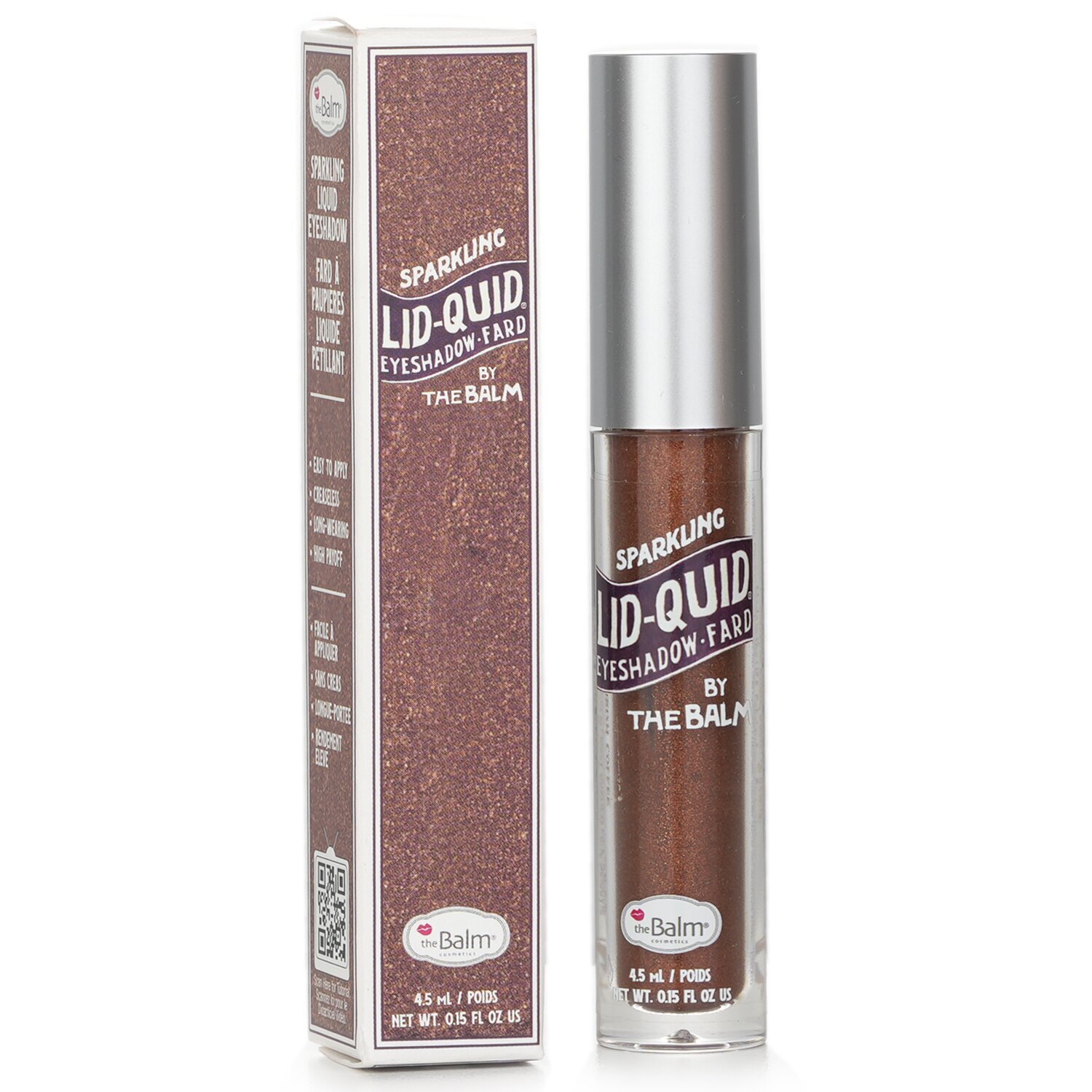 theBalm Sparkling Lid-Quid Eyeshadow - 6 Colors - Irish Coffee - 4.5ml