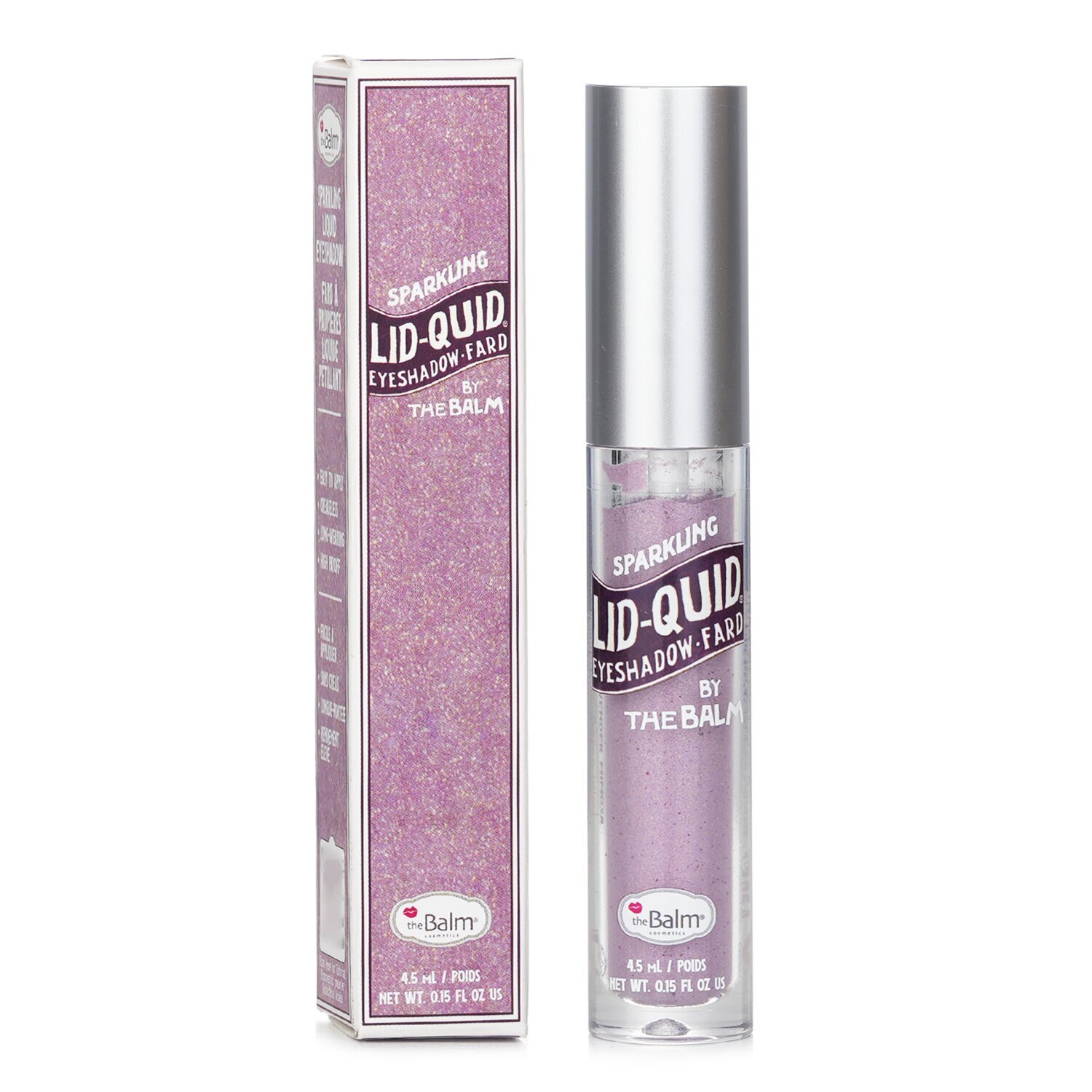 theBalm Sparkling Lid-Quid Eyeshadow - 6 Colors - Lavender Mimosa - 4.5ml