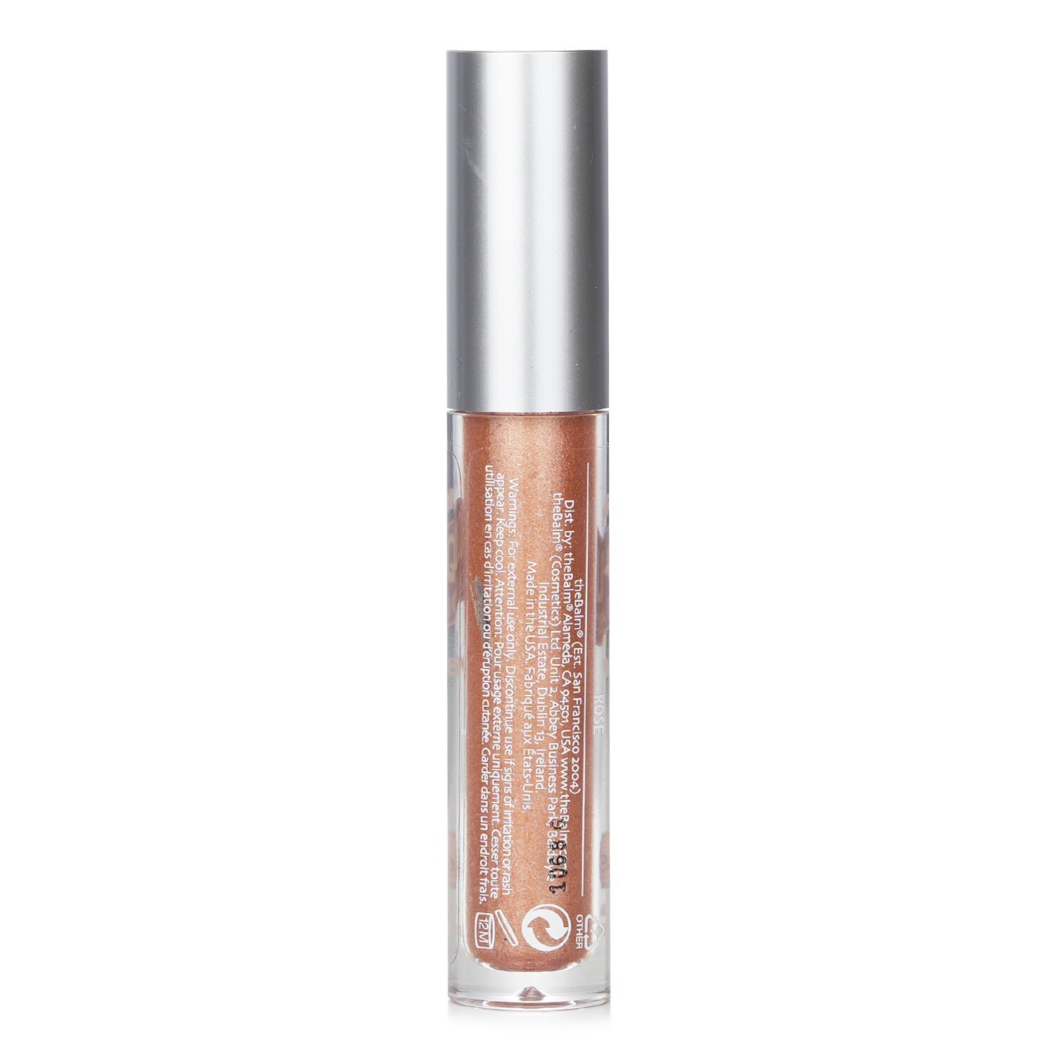 theBalm Sparkling Lid-Quid Eyeshadow - 6 Colors - Rose - 4.5ml